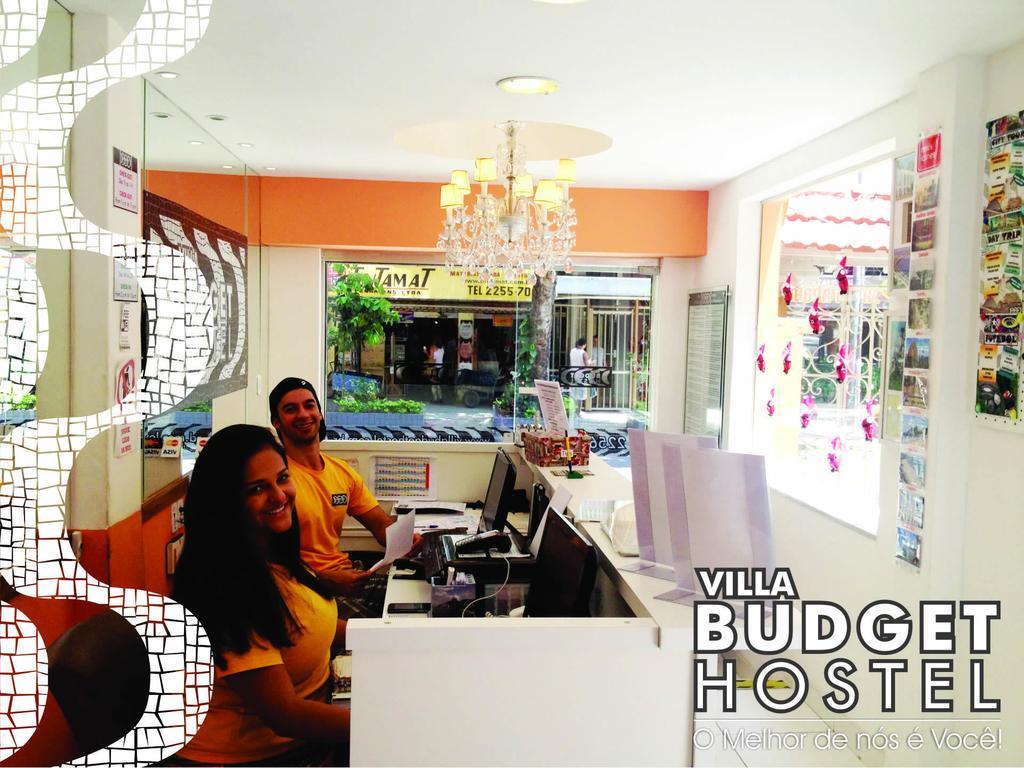 Villa Budget Hostel Copacabana Rio de Janeiro Kültér fotó